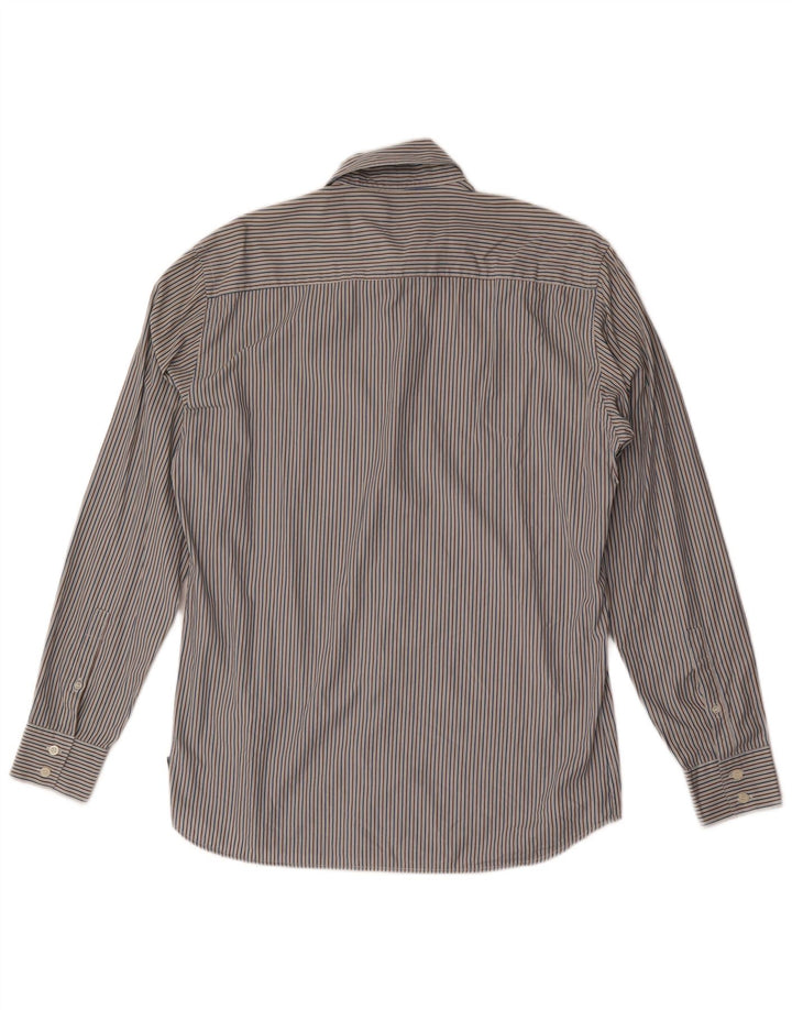 Gianfranco Ferre Mens Shirt Large Multicoloured Pinstripe