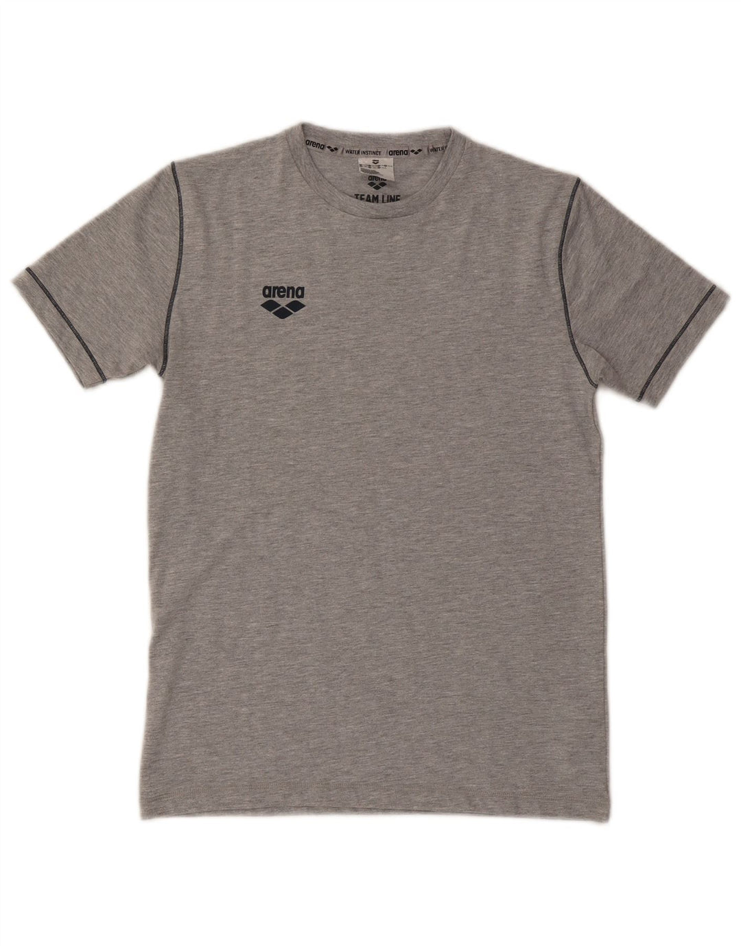ARENA Boys T-Shirt Top 14-15 Years Grey Cotton