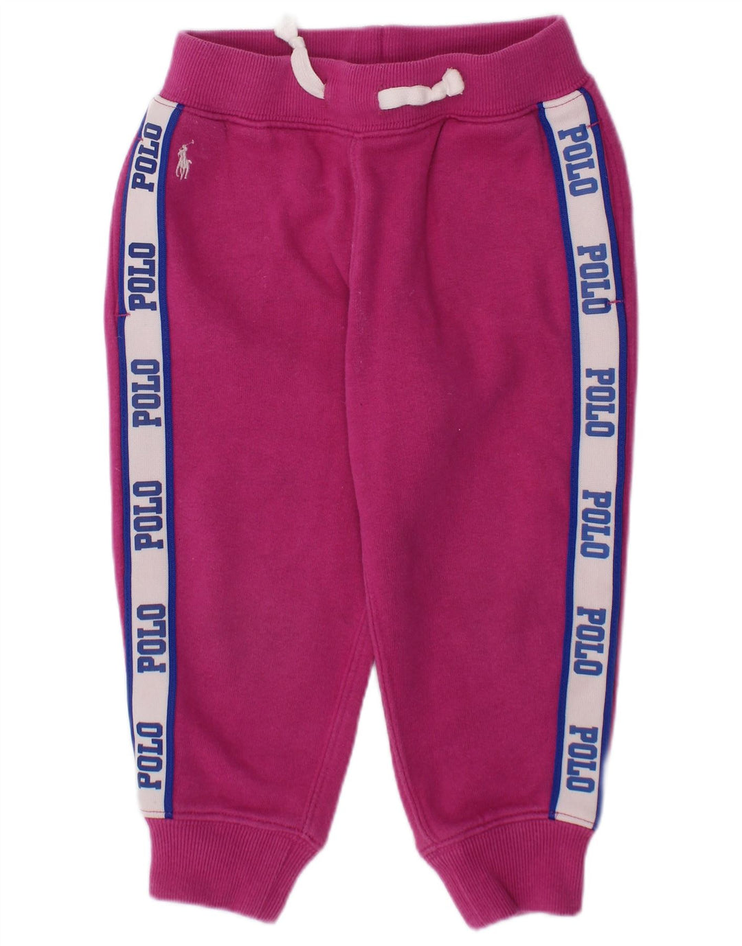 POLO RALPH LAUREN Baby Girls Graphic Tracksuit Trousers 18-24 Months  Pink