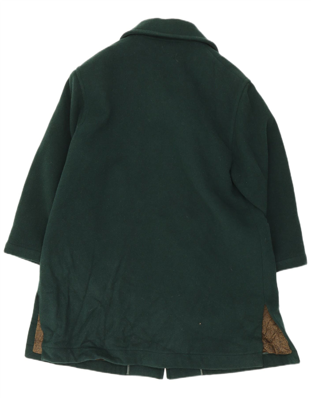 Vintage Mens Duffle Coat UK 40 Large Green