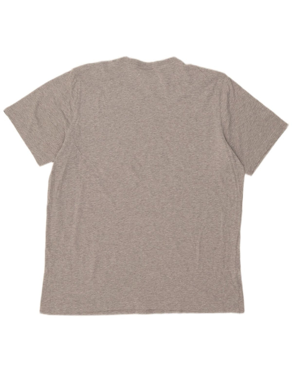 Adidas Mens Graphic T-Shirt Top XL Grey Cotton