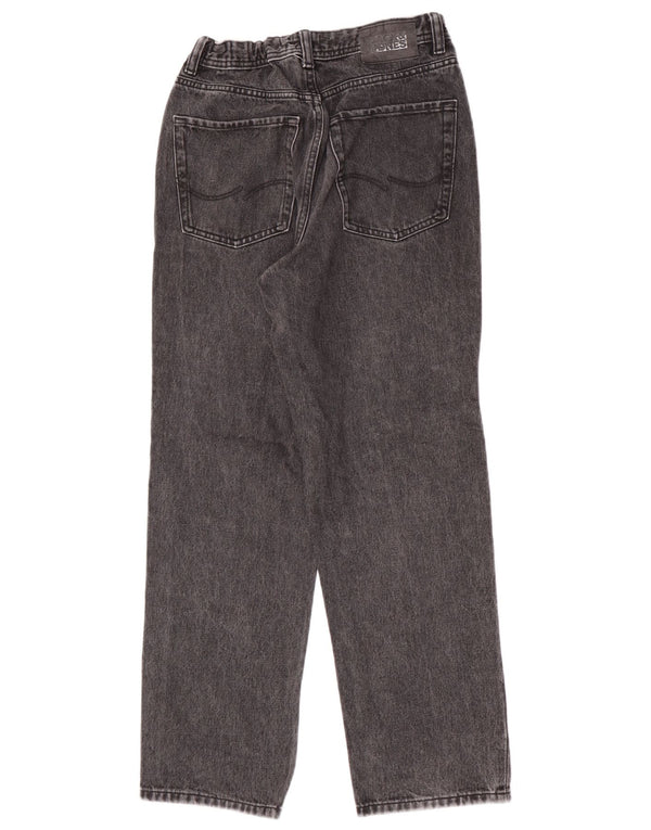 Jack & Jones Boys Tapered Jeans 13-14 Years W26 L28 Grey Cotton