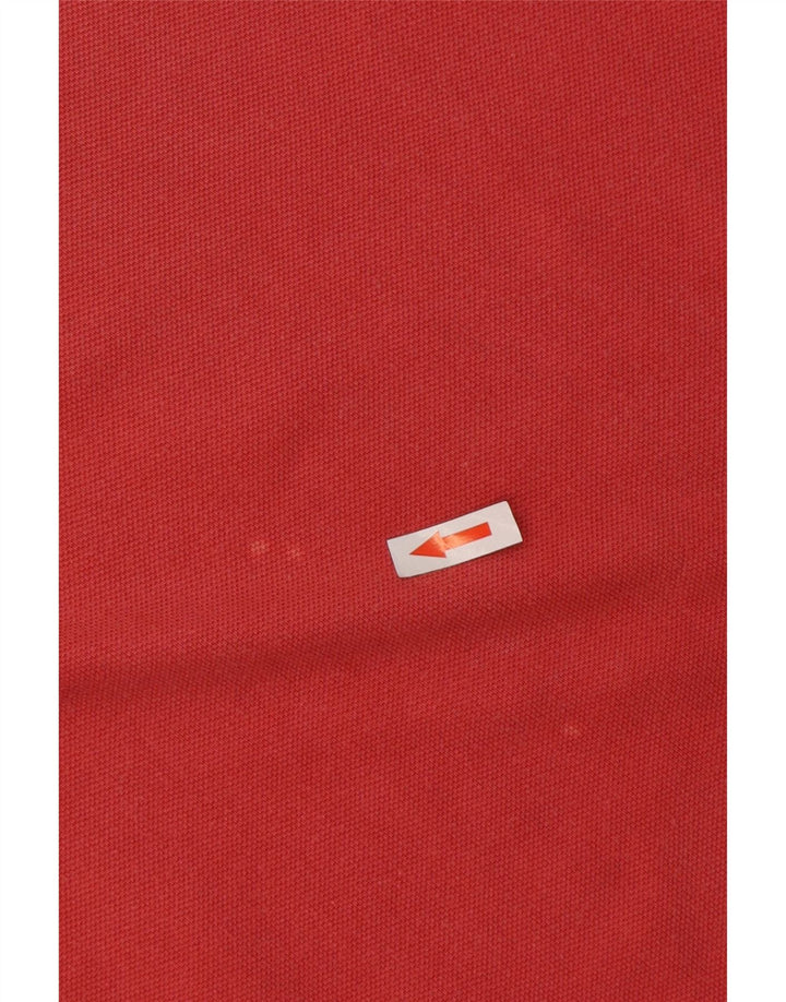 POLO RALPH LAUREN Mens Polo Shirt 2XL Red Cotton