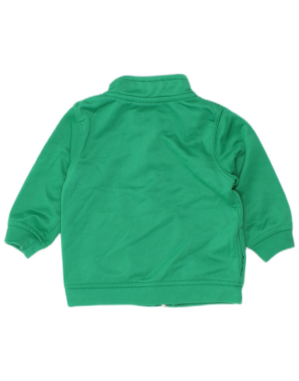 Puma Baby Boys Tracksuit Top Jacket 3-6 Months Green Colourblock Polyester