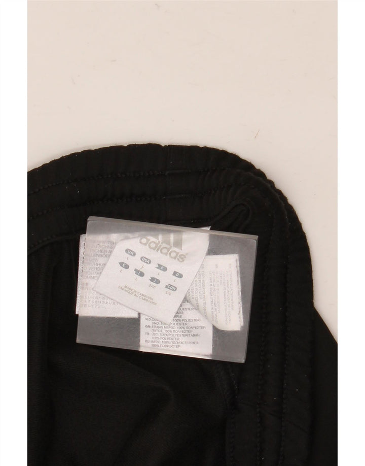 Adidas Mens Tracksuit Trousers Large  Black Polyester