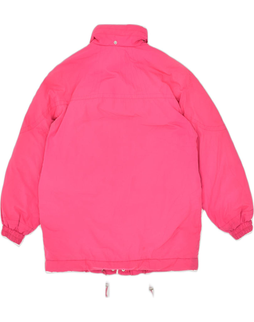 FILA Womens Padded Jacket US 6 Medium Pink Polyester | Vintage Fila | Thrift | Second-Hand Fila | Used Clothing | Messina Hembry 