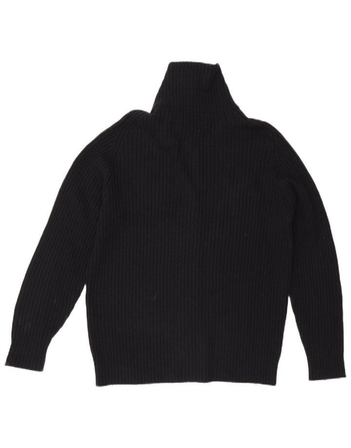 Pierre Cardin Mens Cardigan Sweater Medium Navy Blue