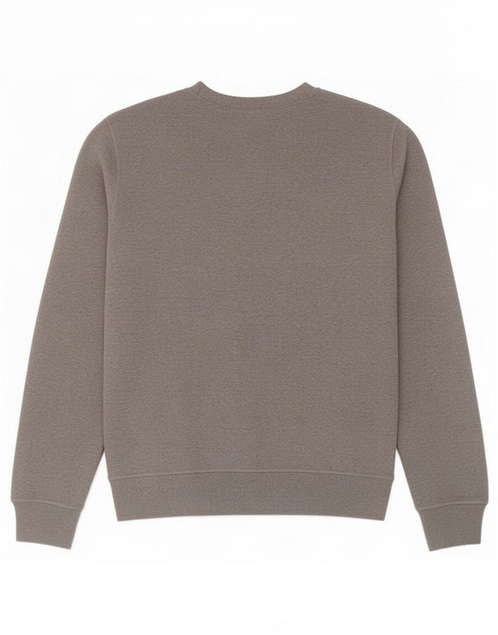 Converse Mens Graphic Sweatshirt Jumper Medium Grey Flecked