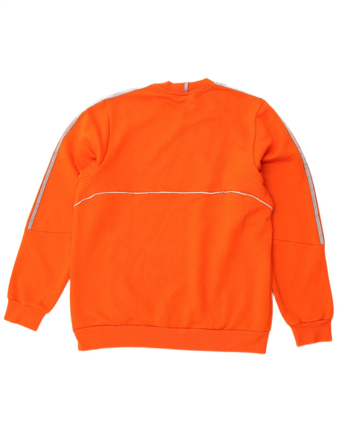 ADIDAS Mens Sweatshirt Jumper Medium Orange Cotton