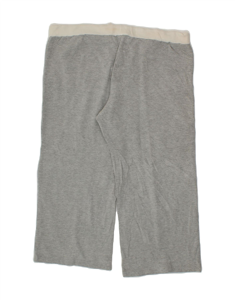 CHAMPION Womens Capri Tracksuit Trousers UK 18 XL Grey Cotton Vintage Champion and Second-Hand Champion from Messina Hembry 