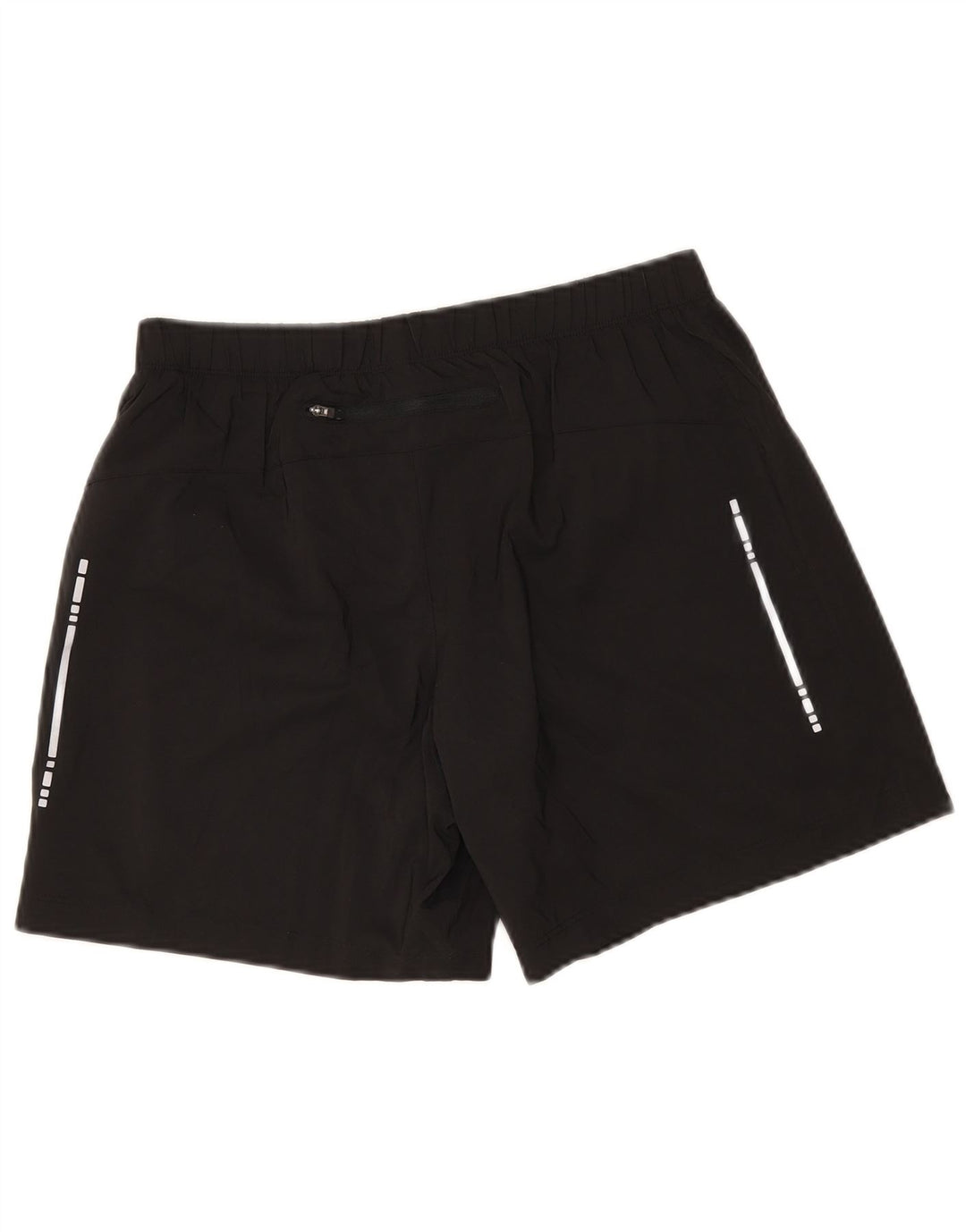 Asics Womens Sport Shorts UK 14 Medium  Black Polyester