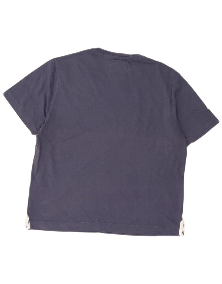 Crew Clothing Mens T-Shirt Top Large Blue