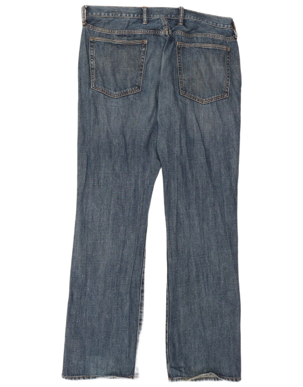 Gap Mens Bootcut Jeans W36 L34 Blue Cotton