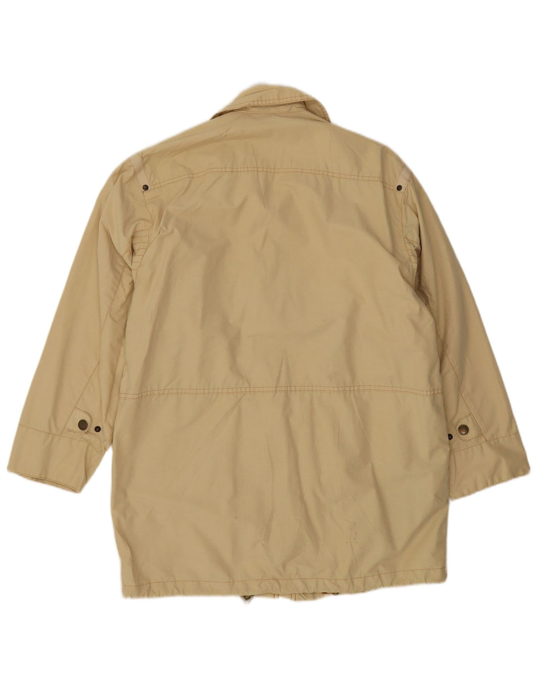 Astrolabio Womens Utility Jacket IT 44 Medium Yellow