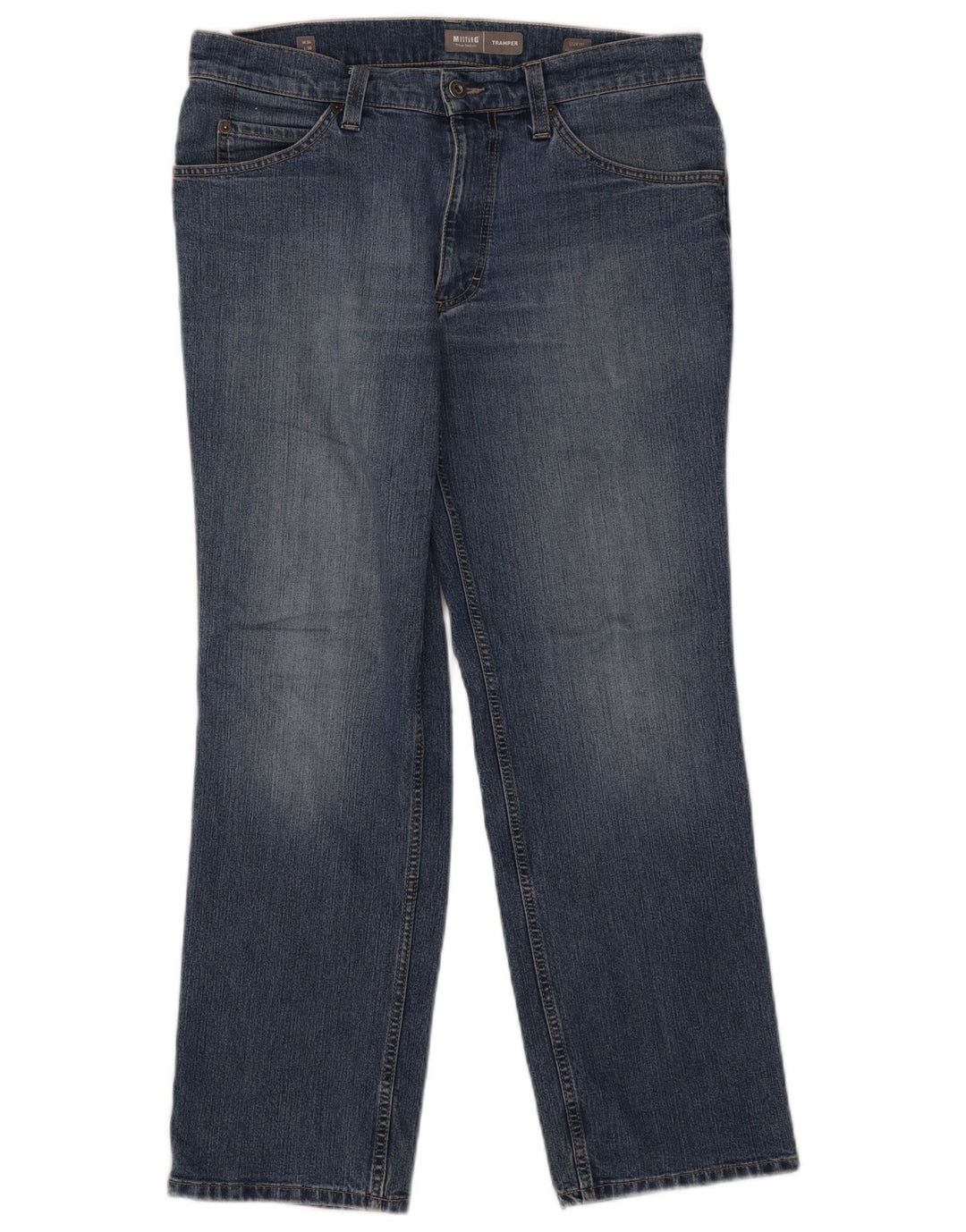 Mustang Mens Tramper Slim Jeans W34 L30 Blue