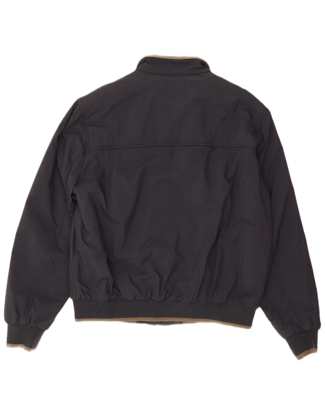 Geox Mens Bomber Jacket UK 44 2XL Navy Blue Polyamide