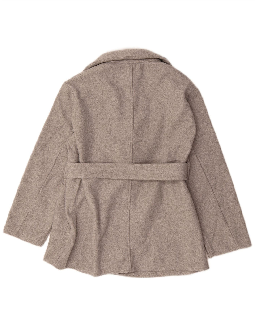 Zara Womens Blazer Jacket UK 14 Medium Grey Polyester