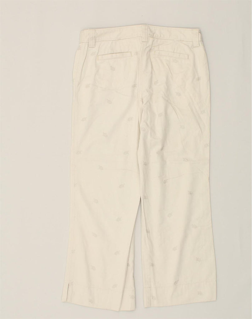 J. CREW Womens Crop Bootcut Chino Trousers US 6 Medium W30 L25  Beige | Vintage J. Crew | Thrift | Second-Hand J. Crew | Used Clothing | Messina Hembry 