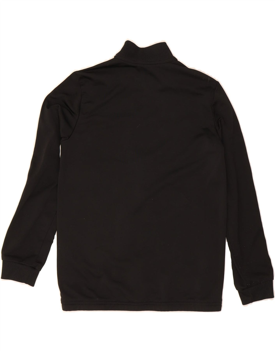 ADIDAS Boys Tracksuit Top Jacket 11-12 Years Black Colourblock Polyester Vintage Adidas and Second-Hand Adidas from Messina Hembry 