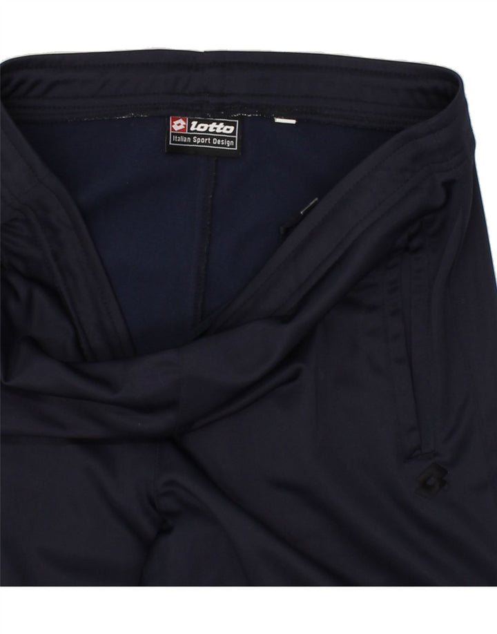 LOTTO Mens Tracksuit Trousers Large Navy Blue Vintage Lotto and Second-Hand Lotto from Messina Hembry 