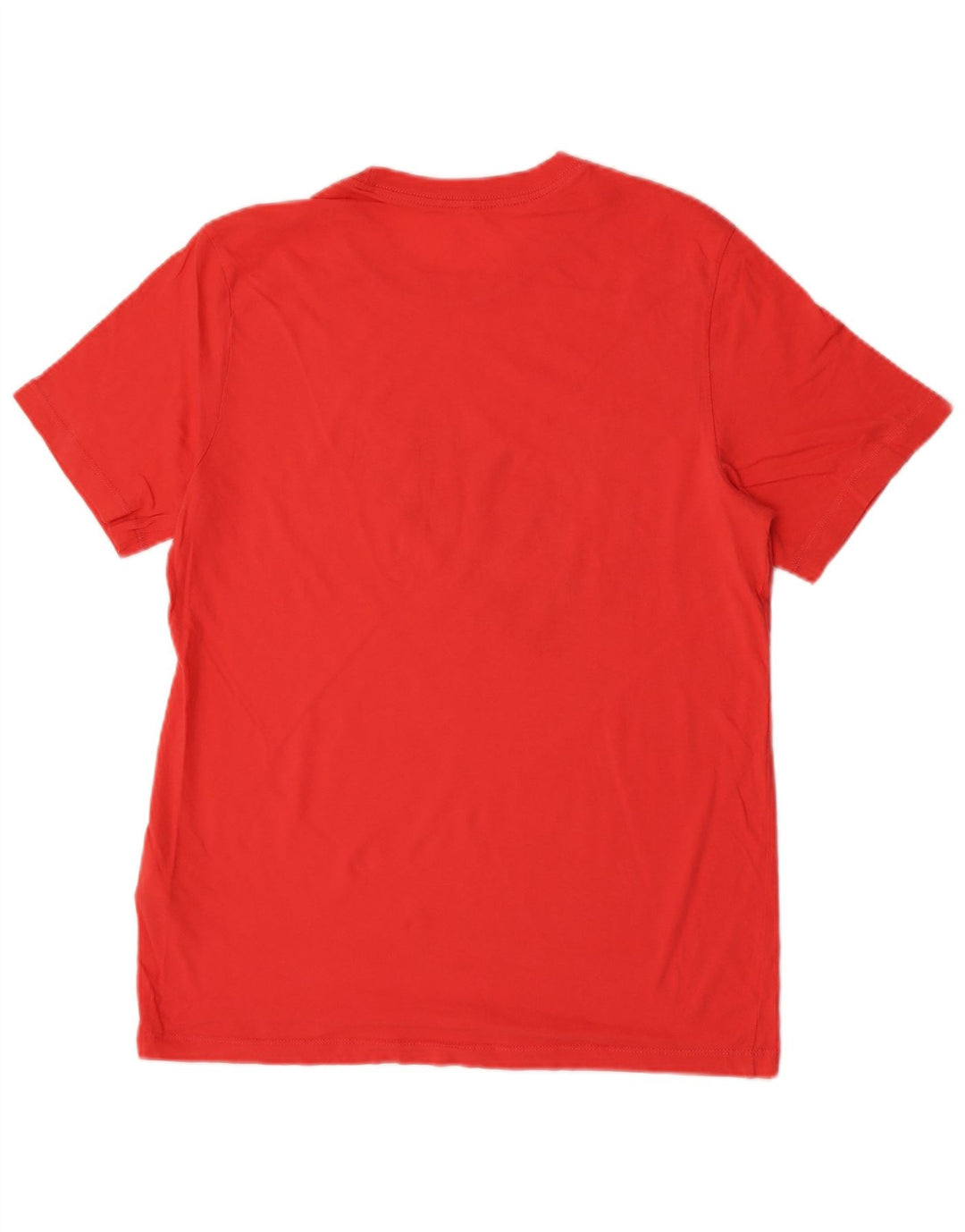 Nike Mens Graphic T-Shirt Top Medium Orange Cotton