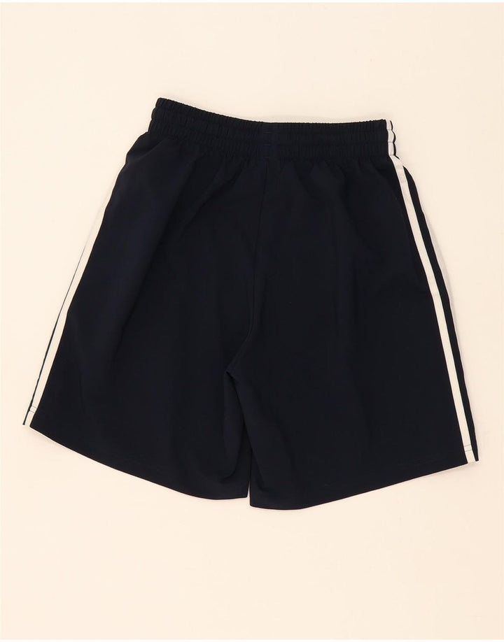 ADIDAS Womens Sport Shorts UK 4 XS  Navy Blue Polyester Vintage Adidas and Second-Hand Adidas from Messina Hembry 