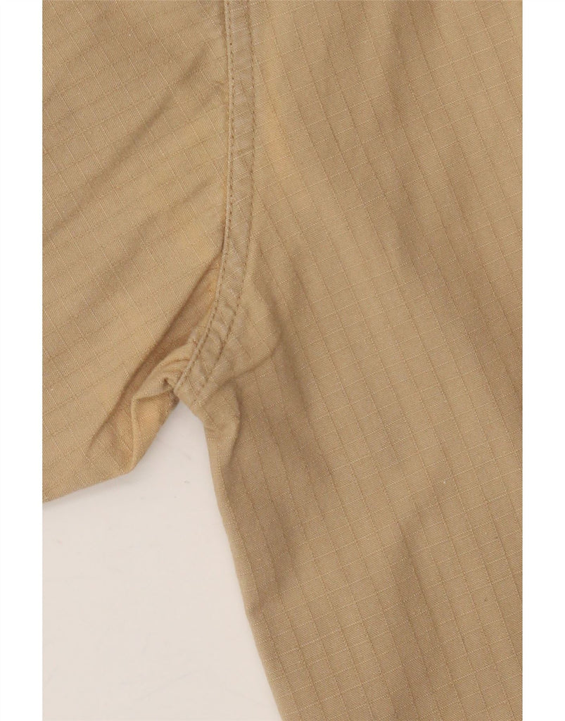 JOHN F GEE Mens Shirt Size 43/44 XL Beige Cotton Vintage John F Gee and Second-Hand John F Gee from Messina Hembry 