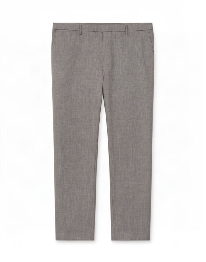 Marks & Spencer Mens Slim Suit Trousers W44 L31 Grey Polyester