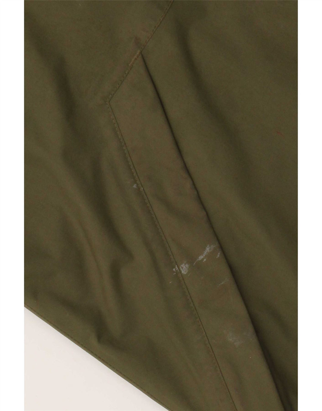 Berghaus Mens Hooded Rain Jacket UK 42 XL Khaki Polyamide