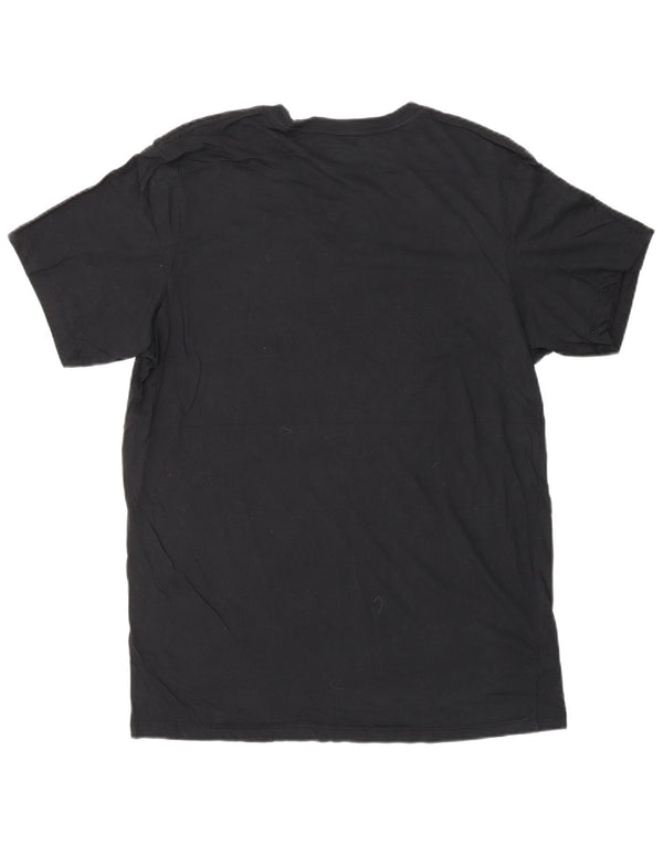 CALVIN KLEIN Mens T-Shirt Top Medium Black