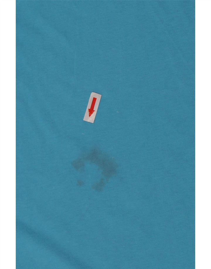 Nike Mens T-Shirt Top XL Blue Cotton