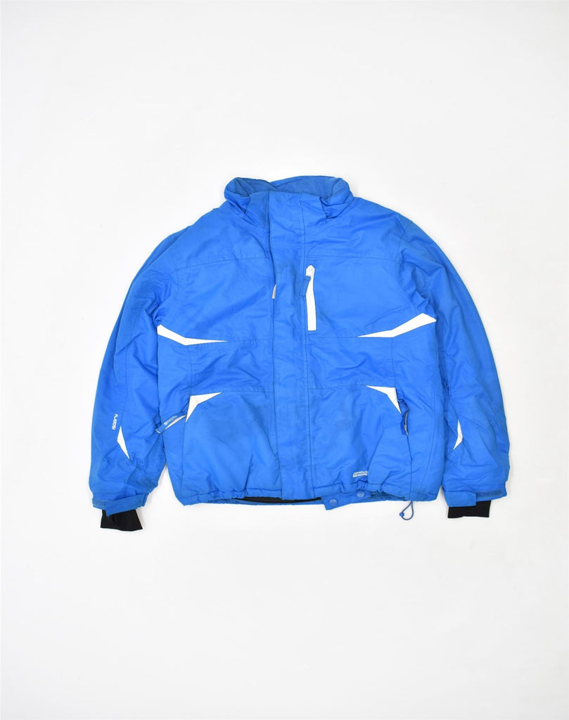 MOUNTAIN WAREHOUSE Boys Windbreaker Jacket 13-14 Years Blue Polyester | Vintage | Thrift | Second-Hand | Used Clothing | Messina Hembry 