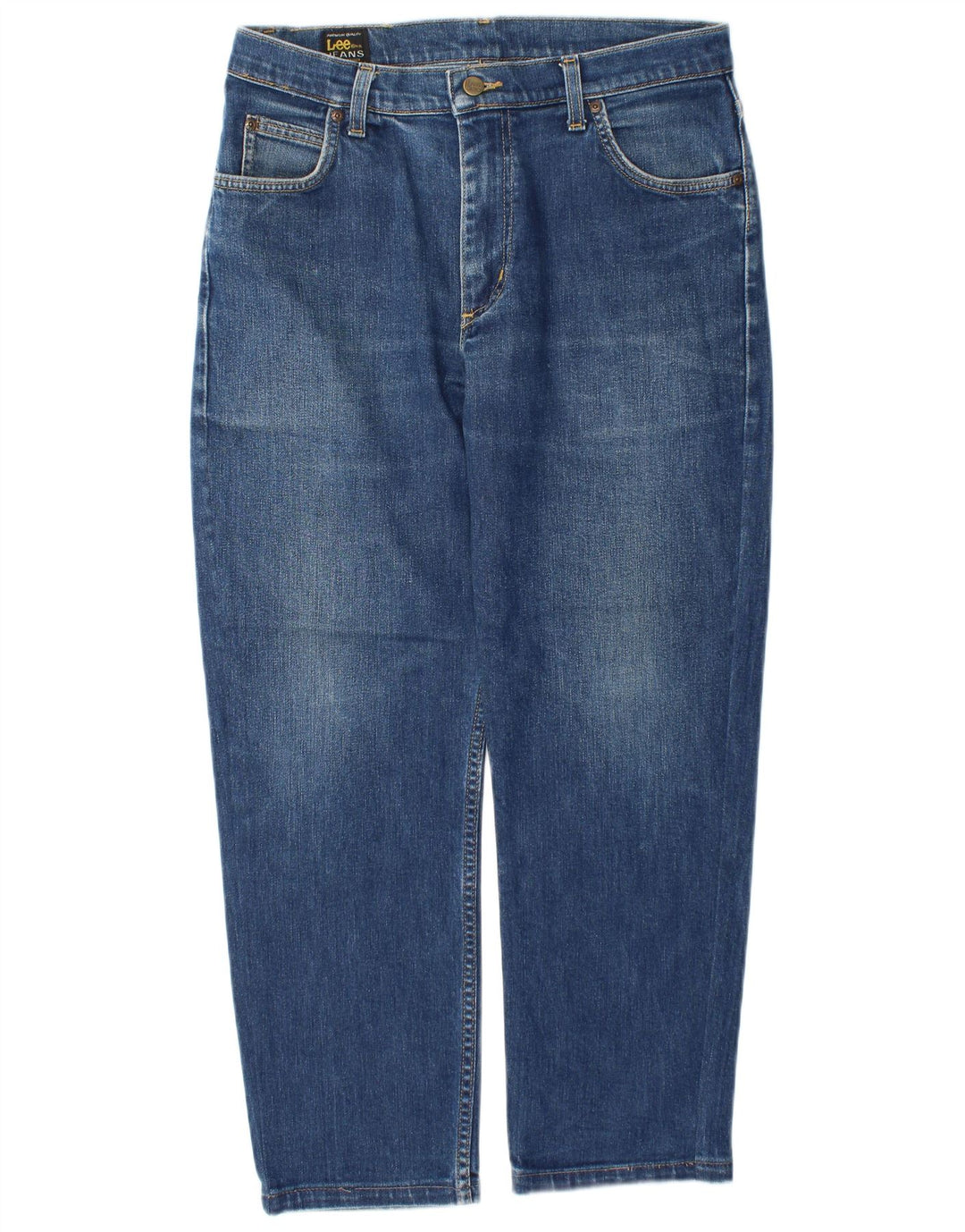 Lee Mens Tapered Jeans W34 L27 Blue