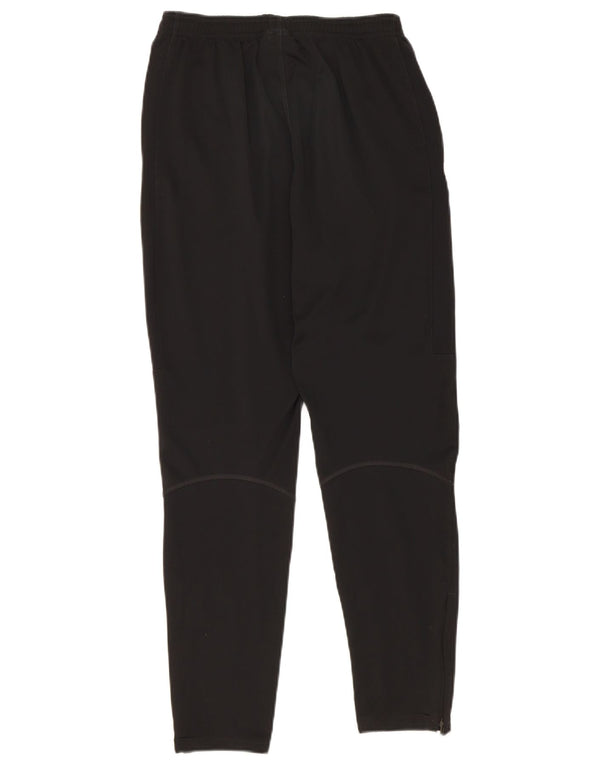 Nike Boys Dri Fit Tracksuit Trousers 13-14 Years XL Black Polyester