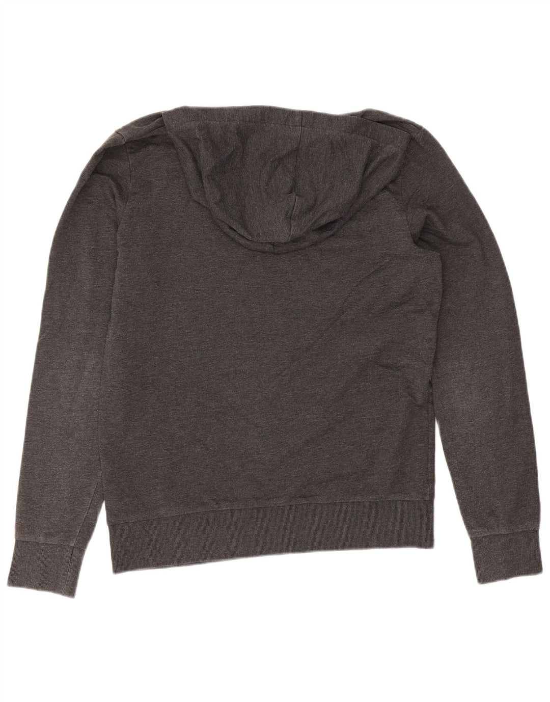 Jack & Jones Mens Graphic Hoodie Jumper Small Grey Cotton