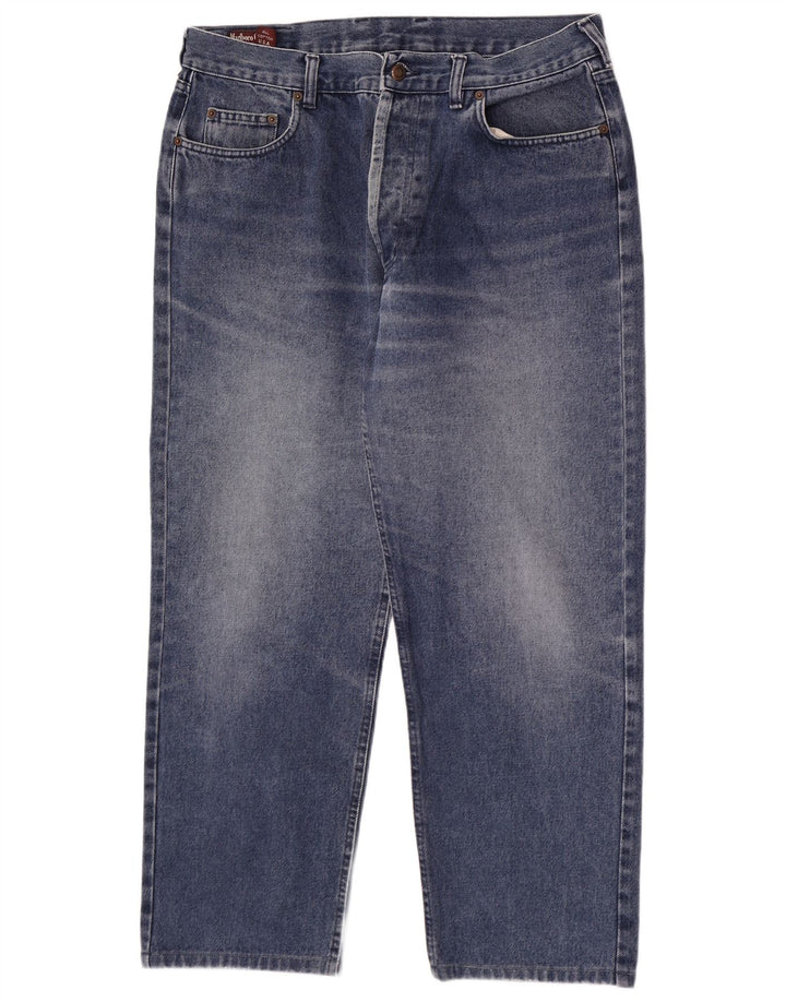 Marlboro Classics Mens Loose Jeans W38 L28 Blue Cotton
