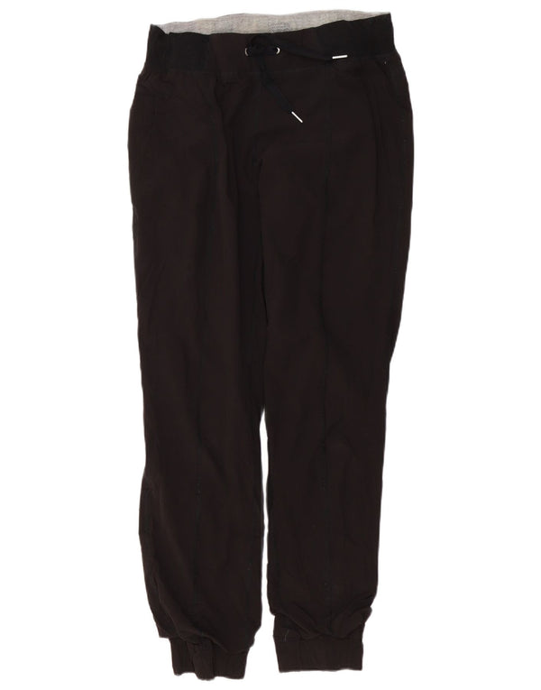 Calvin Klein Womens Tracksuit Trousers Joggers UK 10 Small  Black Cotton