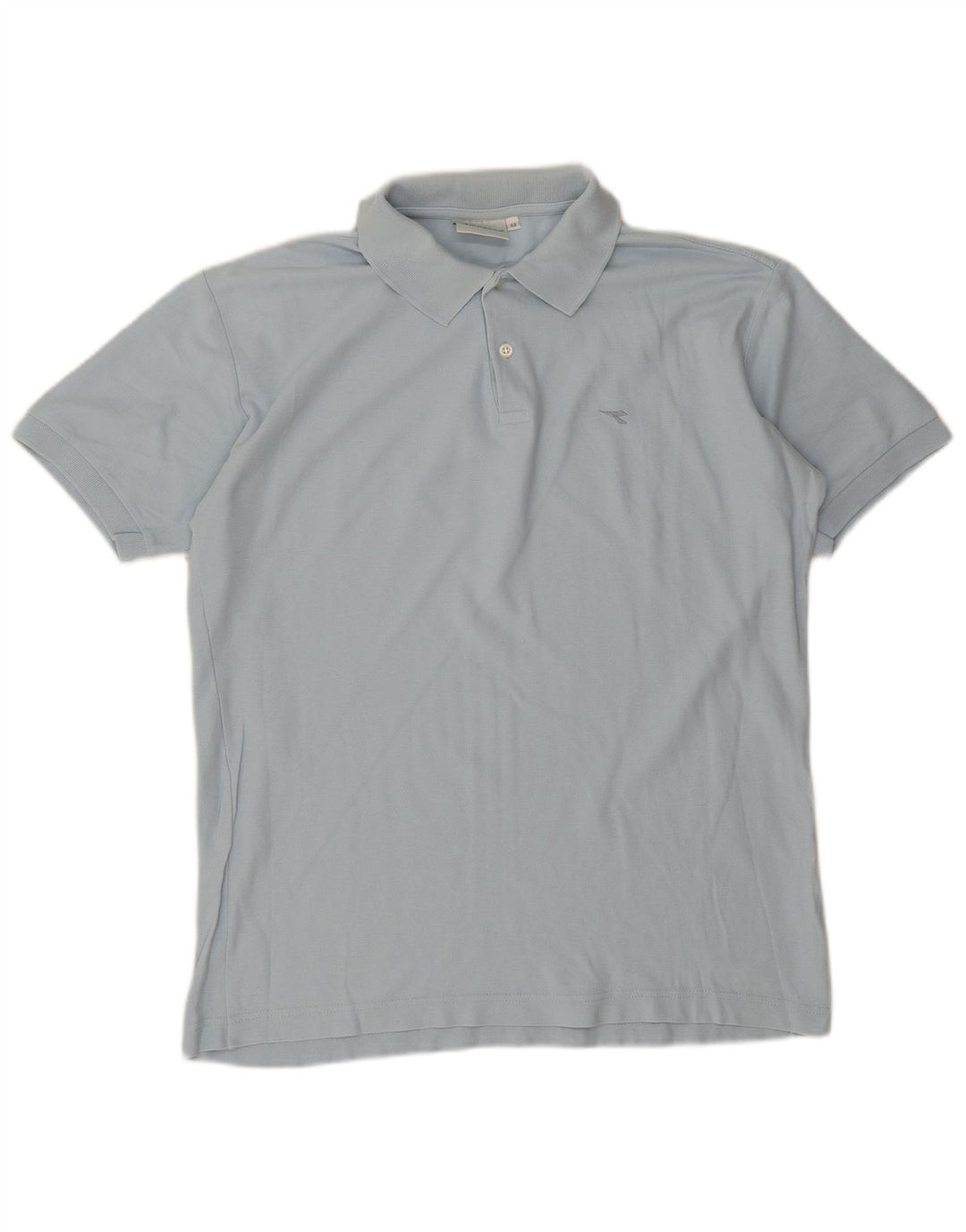 Diadora Mens Polo Shirt IT 48 Medium Blue