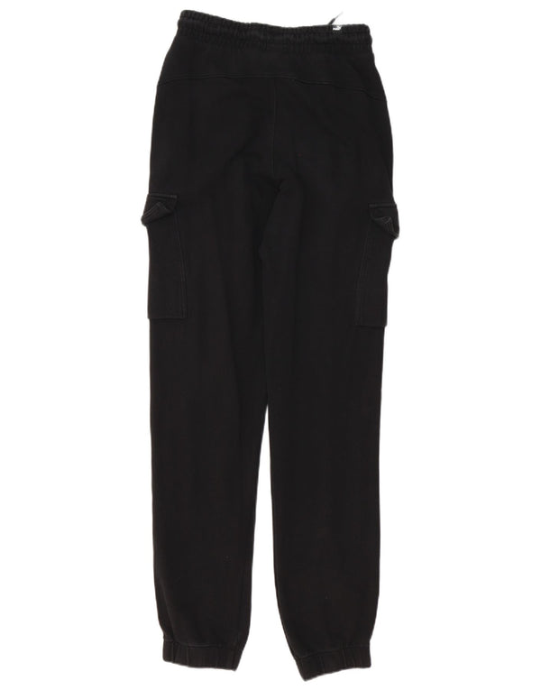 Puma Mens Cargo Tracksuit Trousers Joggers XS Black Cotton