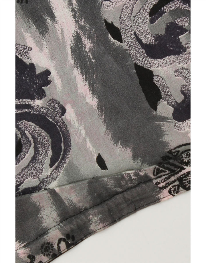 Vintage Mens Windbreaker Jacket UK 40 Large Black Cotton