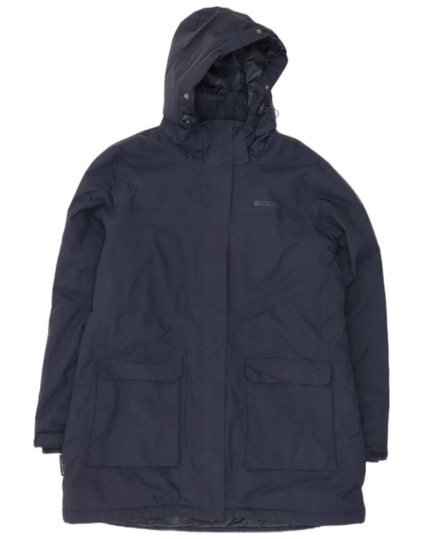 Mountain Warehouse Womens Hooded Windbreaker Coat UK 20 2XL Navy Blue
