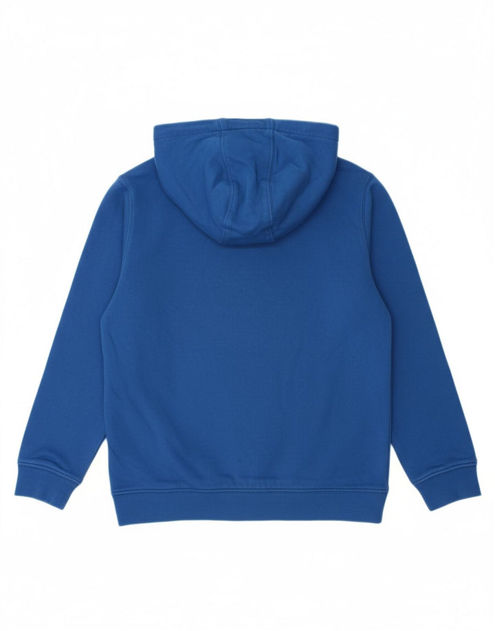 VANS Boys Hoodie Jumper 10-11 Years Medium  Blue Cotton