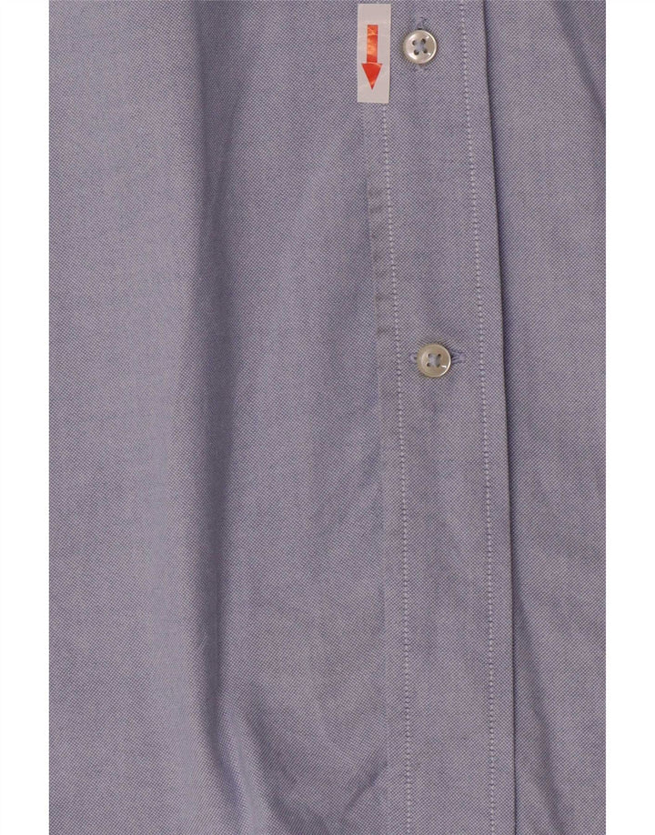 Tommy Hilfiger Mens Regular Fit Shirt Large Blue Cotton
