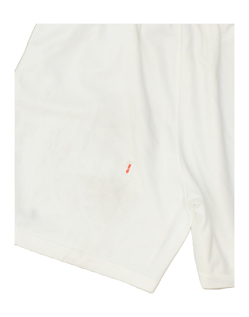 NIKE Mens Sport Shorts Small White Polyester | Vintage Nike | Thrift | Second-Hand Nike | Used Clothing | Messina Hembry 