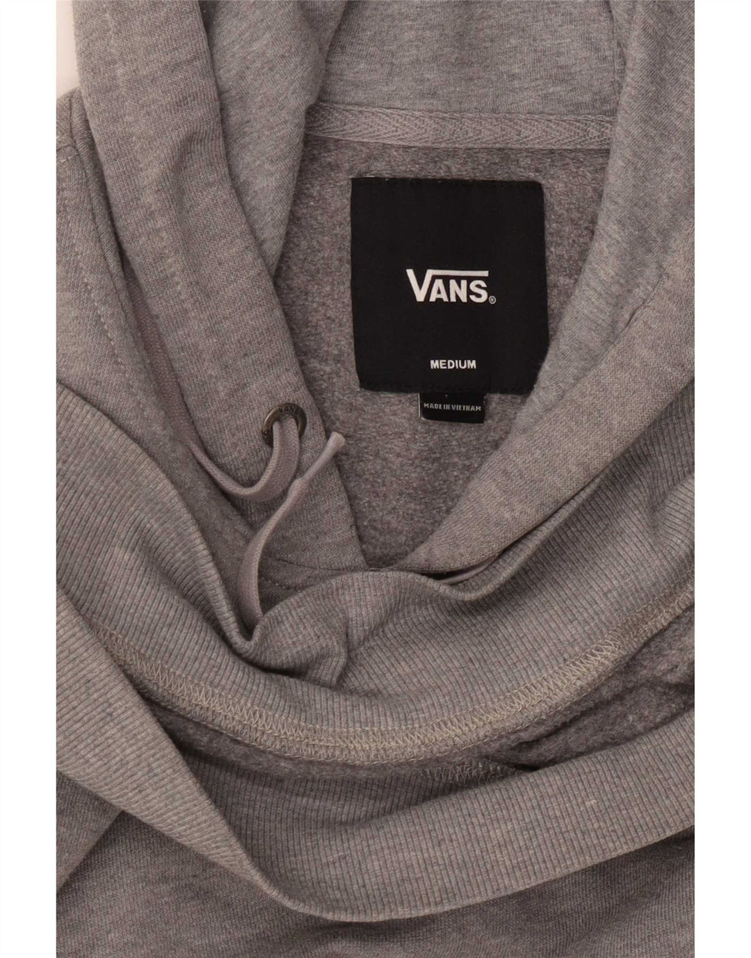 Vans Mens Graphic Hoodie Jumper Medium Grey