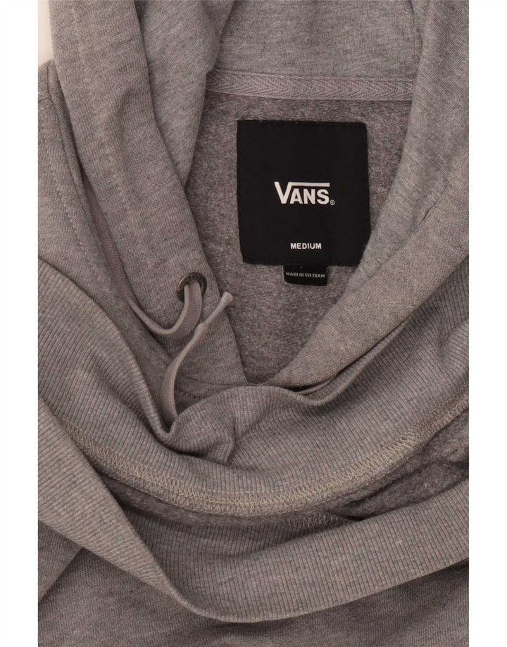 Vans Mens Graphic Hoodie Jumper Medium Grey