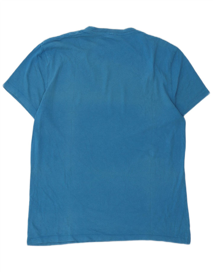 Jack Wills Mens T-Shirt Top Medium Blue Cotton