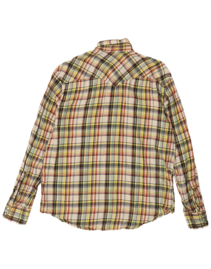 Levi's Mens Flannel Shirt XL Multicoloured Check Cotton