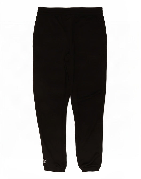 Adidas Mens Tracksuit Trousers Joggers Medium Black Polyester