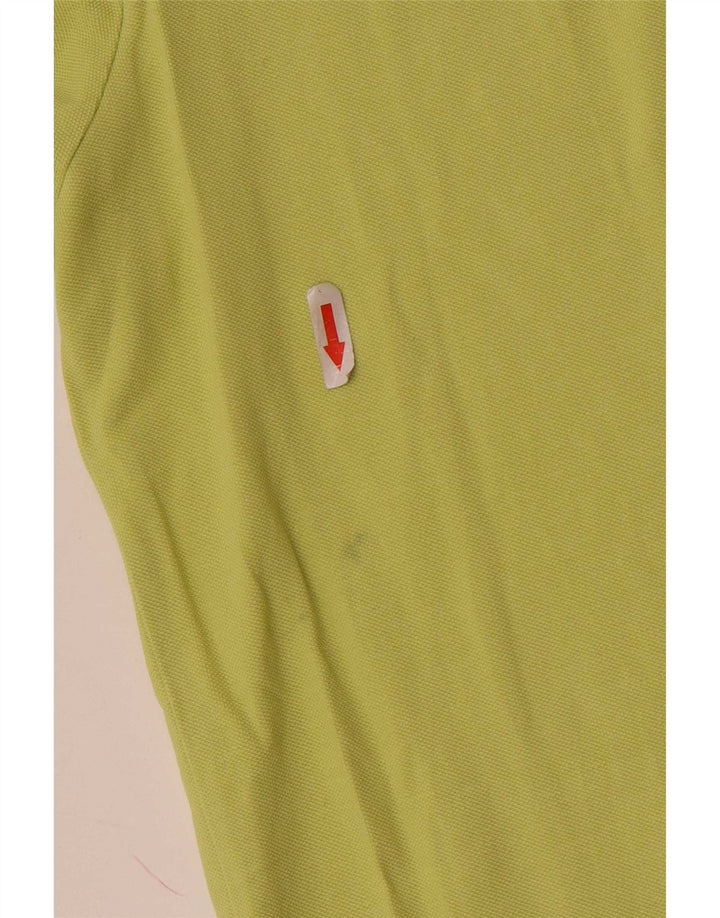 Dack's Mens Polo Shirt XL Green Cotton